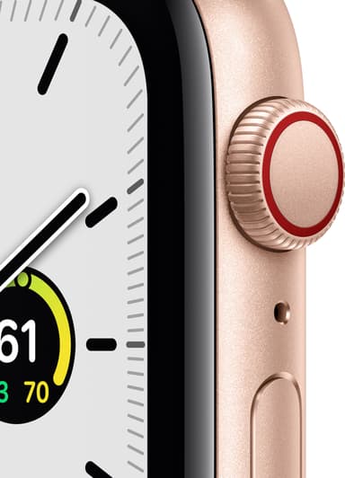 Apple Watch SE 44mm GPS+4G LTE (gold alu/pink sportsrem)