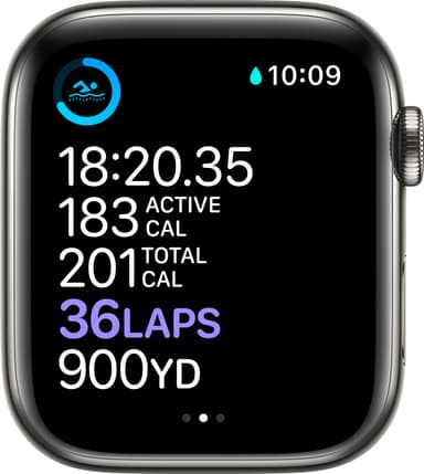 Apple Watch Series 6 44mm GPS+4G LTE (graph. steel/graph. Mil. loop)