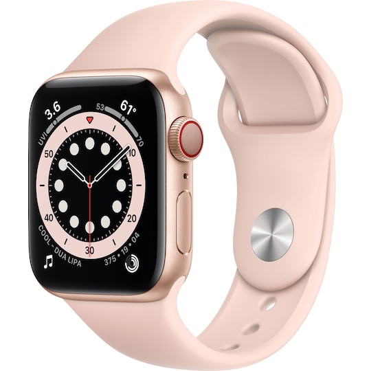 Apple Watch Series 6 40mm GPS+4G LTE (gold alu/pink sand rem)