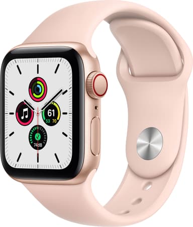 Apple Watch SE 40mm GPS+4G LTE (gold alu/pink sand sportsrem)