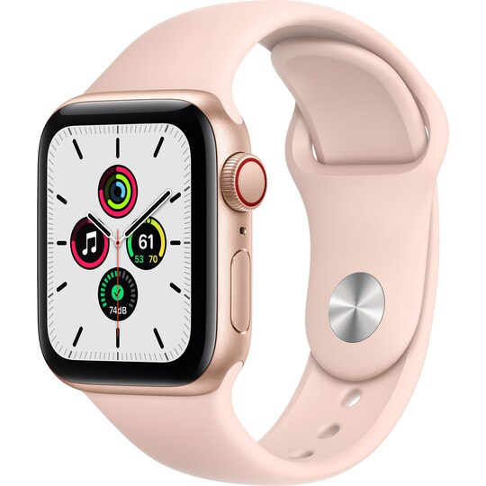 Apple Watch SE 40mm GPS+4G LTE (gold alu/pink sand sportsrem)