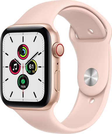 Apple Watch SE 44mm GPS+4G LTE (gold alu/pink sportsrem)