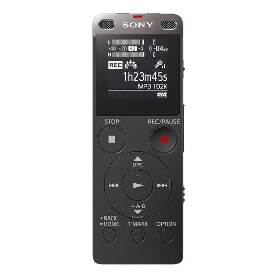 Sony diktafon ICD-UX560B - sort