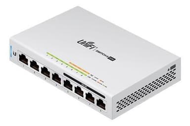 Ubiquiti UniFiSwitch 8-port Switch, 4x 50W PoE, Gigabit Ethernet, SFP,