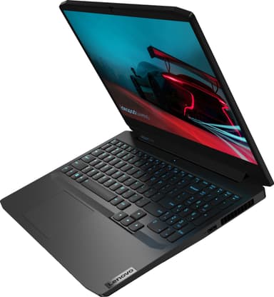 Lenovo IdeaPad Gaming 3 R5-4/8/256/1650 15.6" bærbar gaming computer (onyx black)