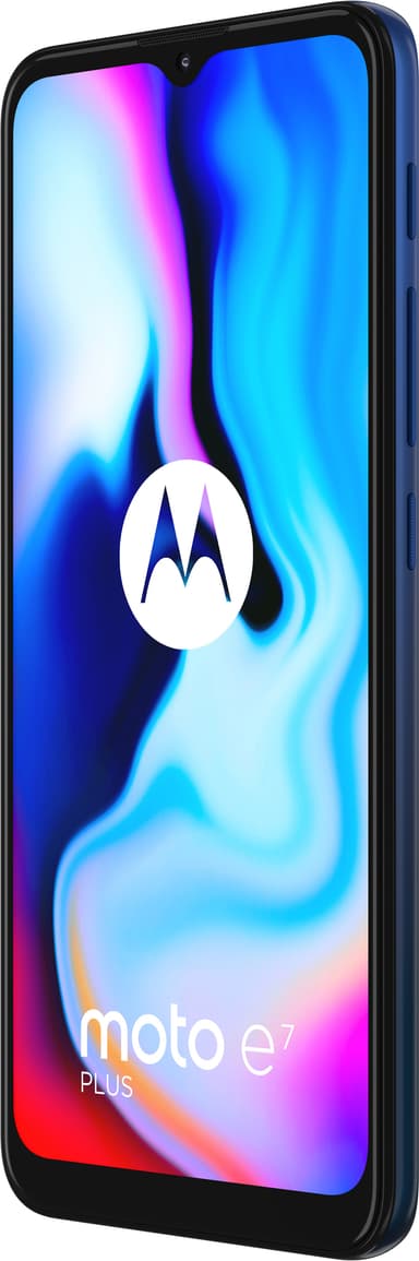 Motorola Moto E7 Plus smartphone (misty blue)