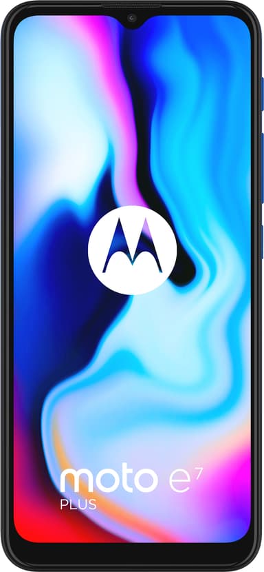 Motorola Moto E7 Plus smartphone (misty blue)