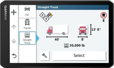 Garmin Dezl LGV700 lastbils-GPS