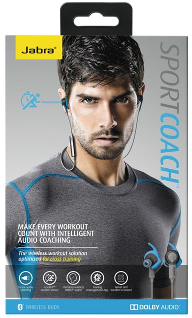 Jabra Sport Coach special edition hovedtelefoner - blå