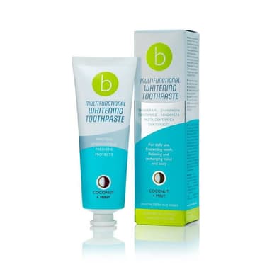 Beconfident® Multifunktionel tandpasta Kokosnød + Mint 75 ml