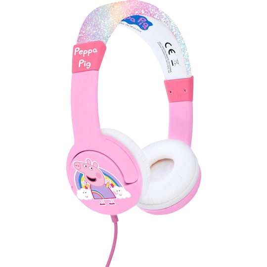 OTL Peppa Pig Prinsessan Peppa on-ear høretelefoner