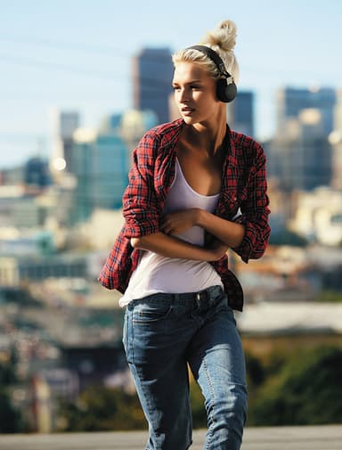 Jabra Move trådløse on-ear hovedtelefoner - sort