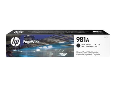 HP blækpatron 981A Original PageWide Sort