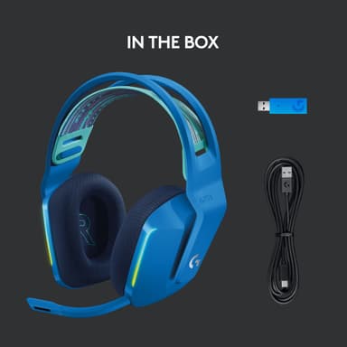 Logitech G733 Lightspeed RGB gaming headset (blå)