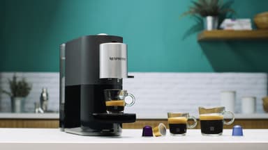 NESPRESSO® Atelier-kaffemaskine fra Krups, Sort