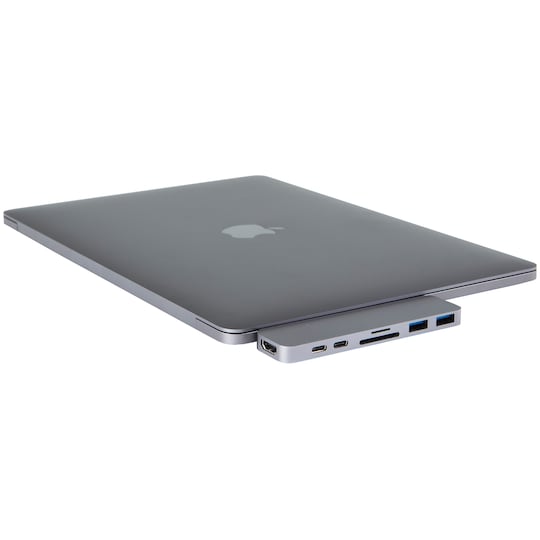 Hyperdrive USB-C multi-adapter til MacBook Pro (grå)