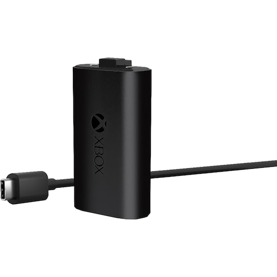 Microsoft Xbox genopladelig batteripakke + USB-C kabel |