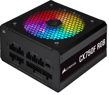 PSU Corsair CX750F Black RGB - Modular, 80+ Bronze