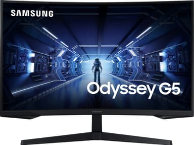 Samsung Odyssey C27G55 27" buet gaming skærm