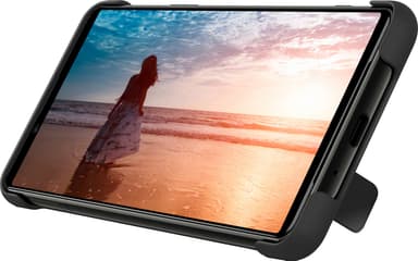 Sony Xperia 5 II Style Cover med stand (sort)