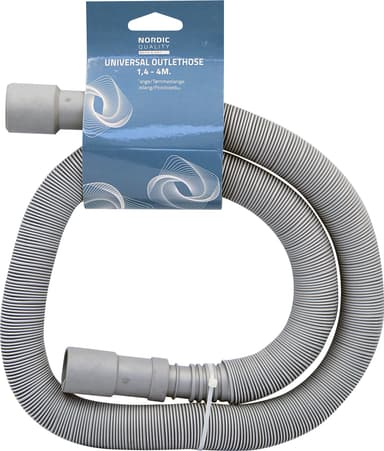 Nordic Quality afløbsslange (1,4 m-4 m) 252003