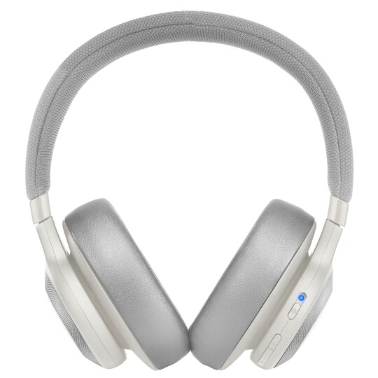 JBL E65BT trådløse around-ear hovedtelefoner (hvid)
