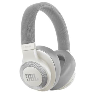JBL E65BT trådløse around-ear hovedtelefoner (hvid)