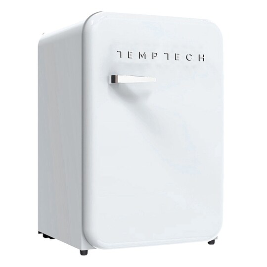 Temptech Retro køleskab HRF130RW (hvid)