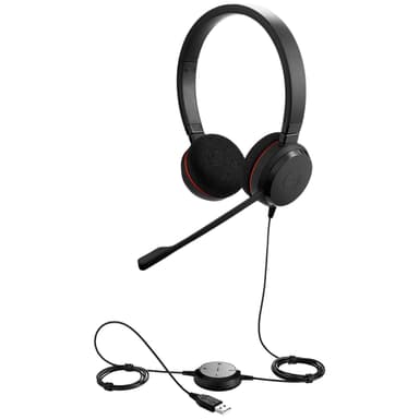 Jabra Evolve 20 MS kabelforbundet stereoheadset