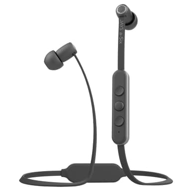 Jays a-Six trådløse in-ear hovedtelefoner (grå/sølv) Jays a-Six trådløse in-ear hovedtelefoner (grå/sølv)