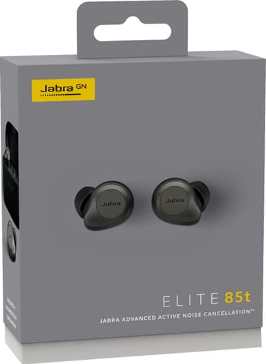 Jabra Elite 85T true wireless høretelefoner (sort/titanium)