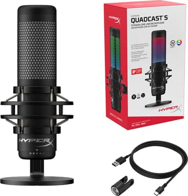 HyperX QuadCast S mikrofon