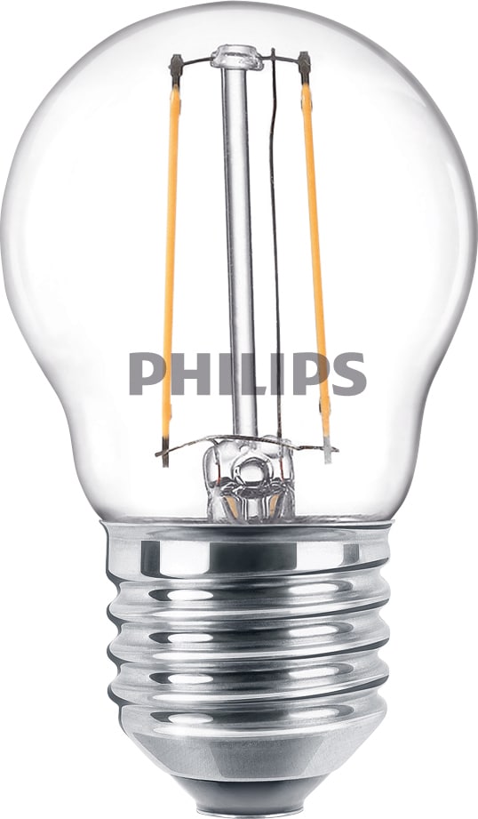 Philips LED-elpære 2W E27
