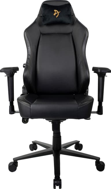 Arozzi Primo PU gaming stol (sort med guldfarvet logo)