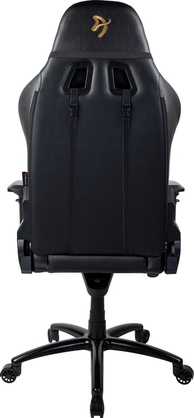 Arozzi Verona Signature PU gaming stol (sort med guldfarvet gold logo)