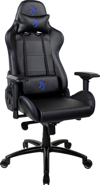 Arozzi Verona Signature PU gaming stol (sort med blåt logo)