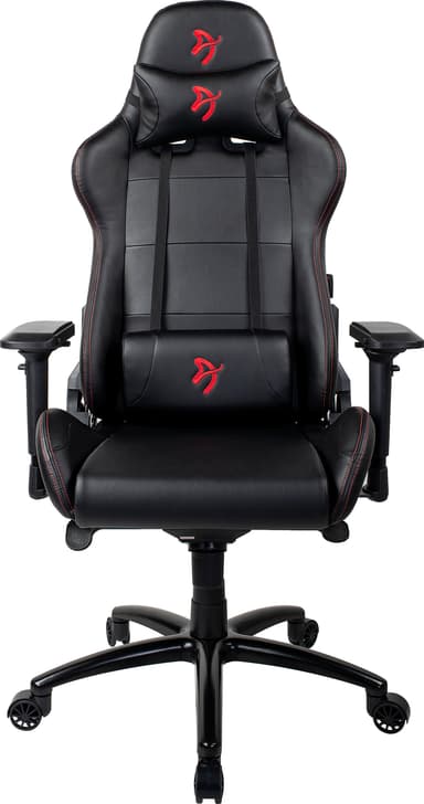 Arozzi Verona Signature PU gaming stol (sort med rødt logo)
