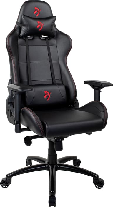 Arozzi Verona Signature PU gaming stol (sort med rødt logo)