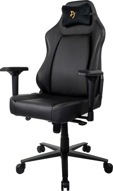 Arozzi Primo PU gaming stol (sort med guldfarvet logo)