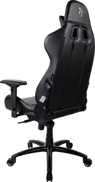 Arozzi Verona Signature PU gaming stol (sort med guldfarvet gold logo)