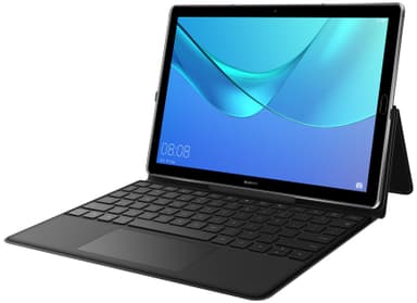 Huawei MediaPad M5 etui med tastatur (grå)