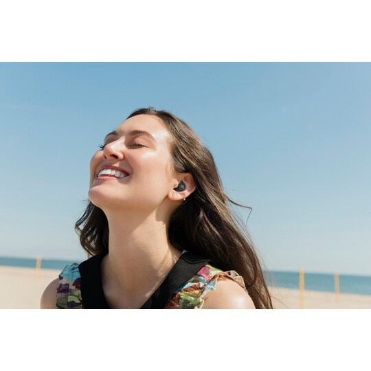JBL LIVE FREE NC+ true-wireless in-ear høretelefoner (sort)