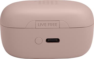 JBL LIVE FREE NC+ true-wireless in-ear høretelefoner (pink)