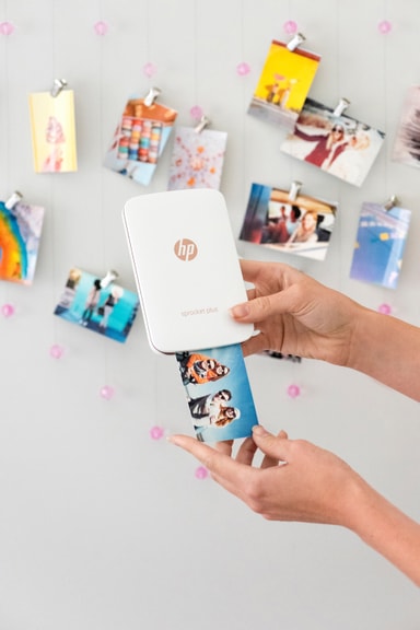 HP Sprocket Plus mobil fotoprinter (hvid) Elgiganten