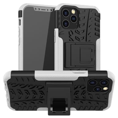 Stødtæt cover med stativ Apple iPhone 12 Pro (6.1")  - hvid