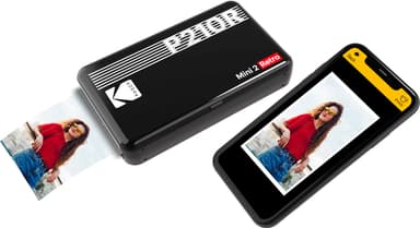 Kodak Mini 2 Plus Retro instant fotoprinter (sort)