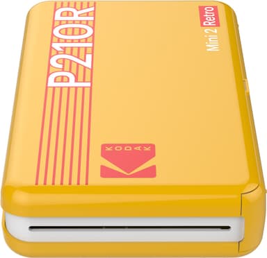 Kodak Mini 2 Plus Retro instant fotoprinter (gul)