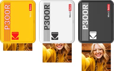 Kodak Mini 3 Plus Retro instant fotoprinter (black)