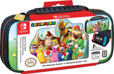 Nintendo Switch Deluxe rejsetaske: Nintendo Characters-etui