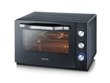 Severin Miniovn m. rotisseri 2200 watt Sort